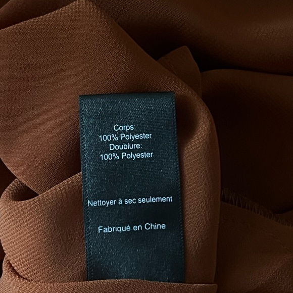 ASTR the Label Caramel Floral Cinched Midi Peasant Dress XS - Picture 10 of 12